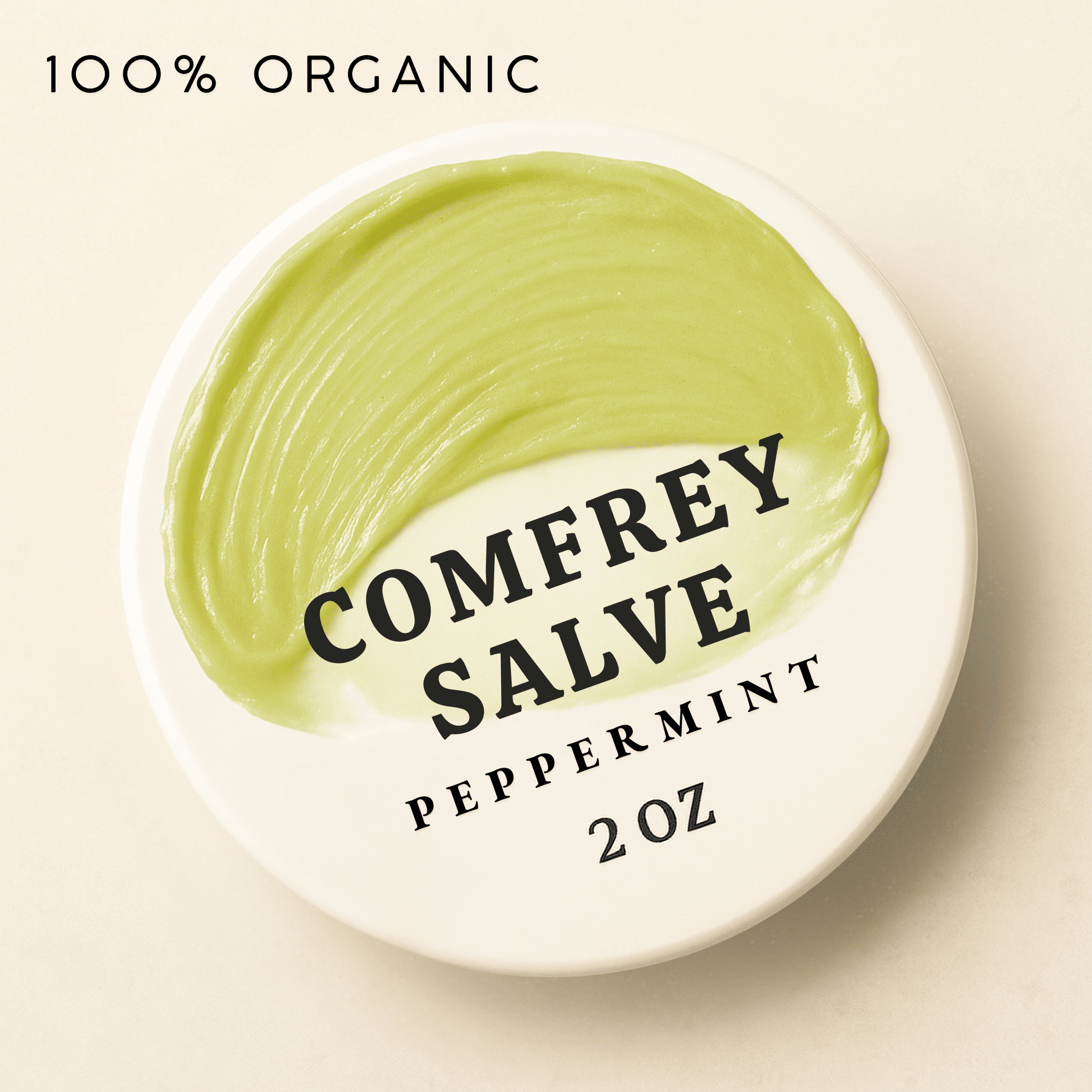 Bálsamo de Consuelda Orgánica — Menta