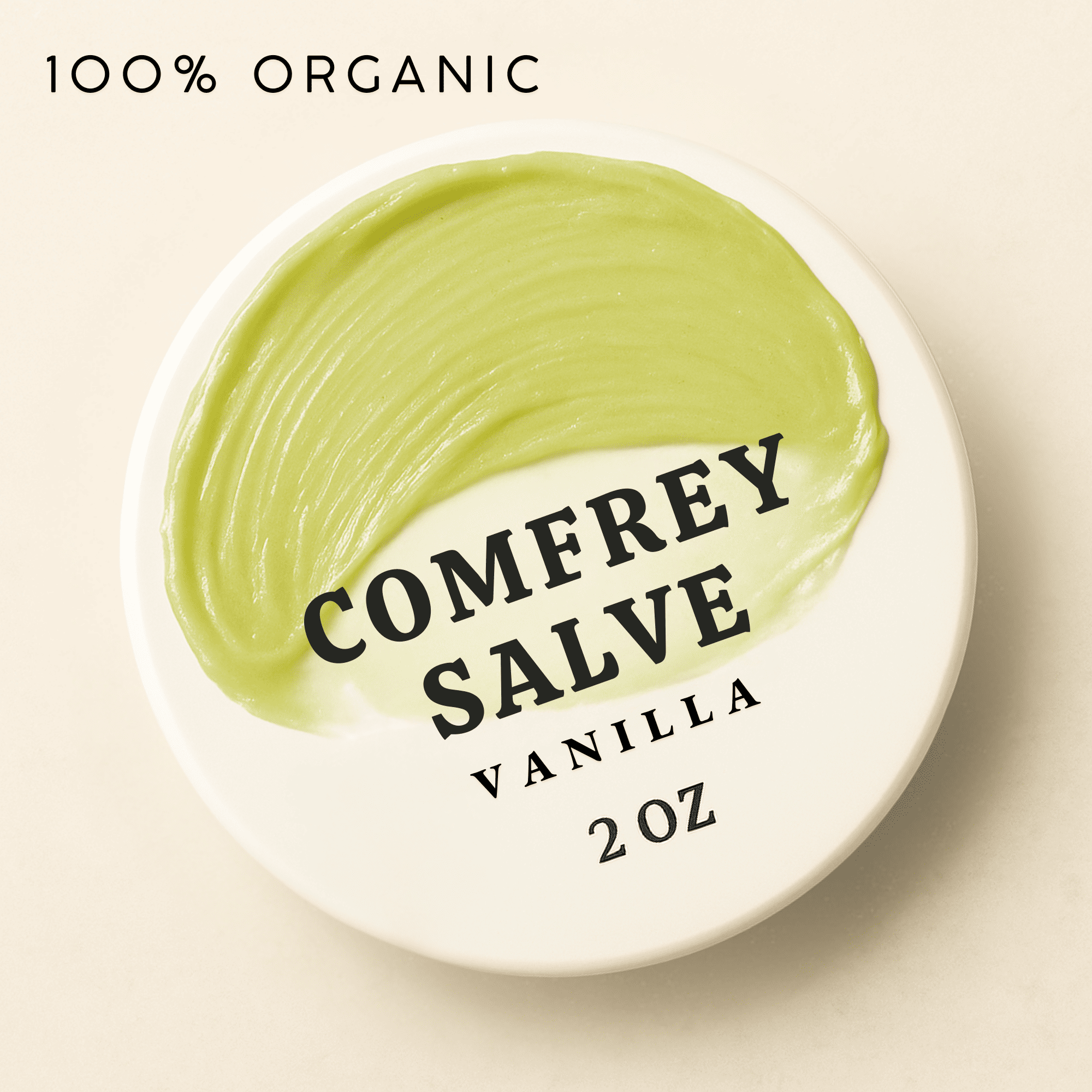 Bálsamo de Consuelda Orgánica — Vainilla
