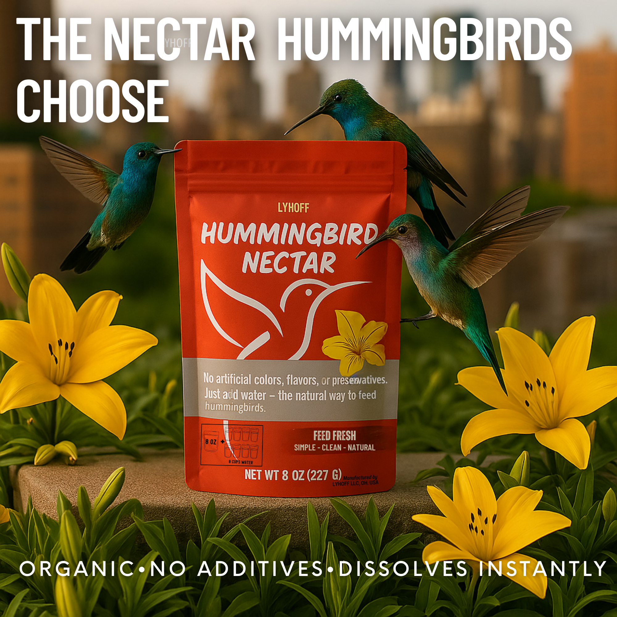 Organic Hummingbird Nectar