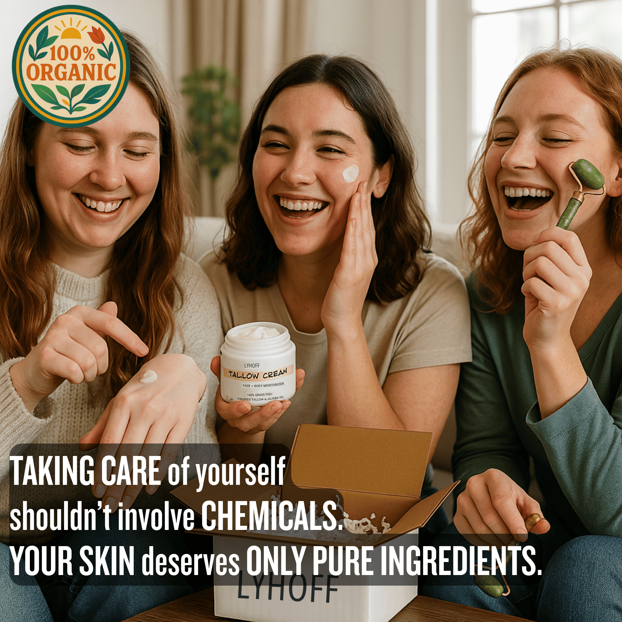 Crema de Sebo Batida — Sin Fragancia